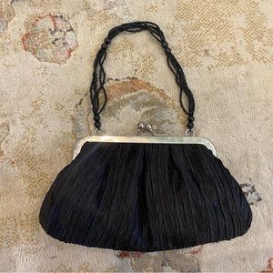 Black Vintage Clutch / Crossbody